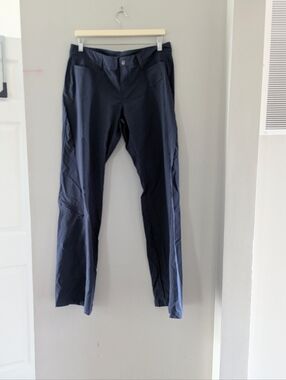 Athleta Navy Blue Dipper Hiking Pants 14 Tall